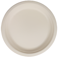 Round Bagasse Plates