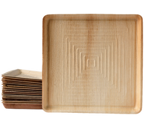 Load image into Gallery viewer, 12&quot; Square Catering Platter Tray
