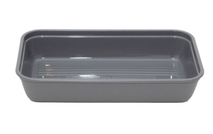 Reusable Rectangular Container Large - 61 oz (12 pcs)