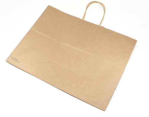 Take-out bag with x-large handle (case of 200) - Greenovation - Eco dinnerware Wholesale Store