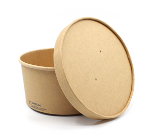 Cardboard lid - 26/34 oz bowl - 300 pcs/ case