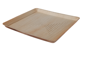 10.5" x 10.5" Square Platter Tray, 10 pack or 100 case