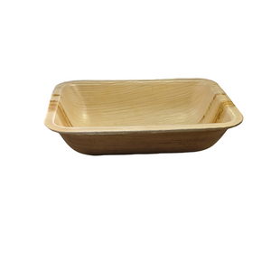 6.5"x 5"x 1.5" Rectangular Container with Lid and Sleeves , 50/200 Case (300ml)
