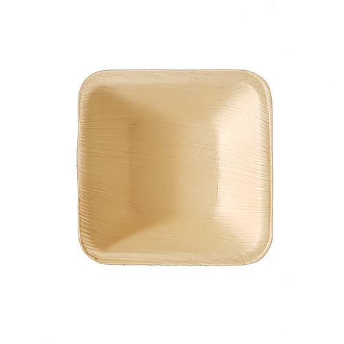 10 x 10 cm (4”) Square Bowl, 25 pack - Greenovation - Eco Dinnerware